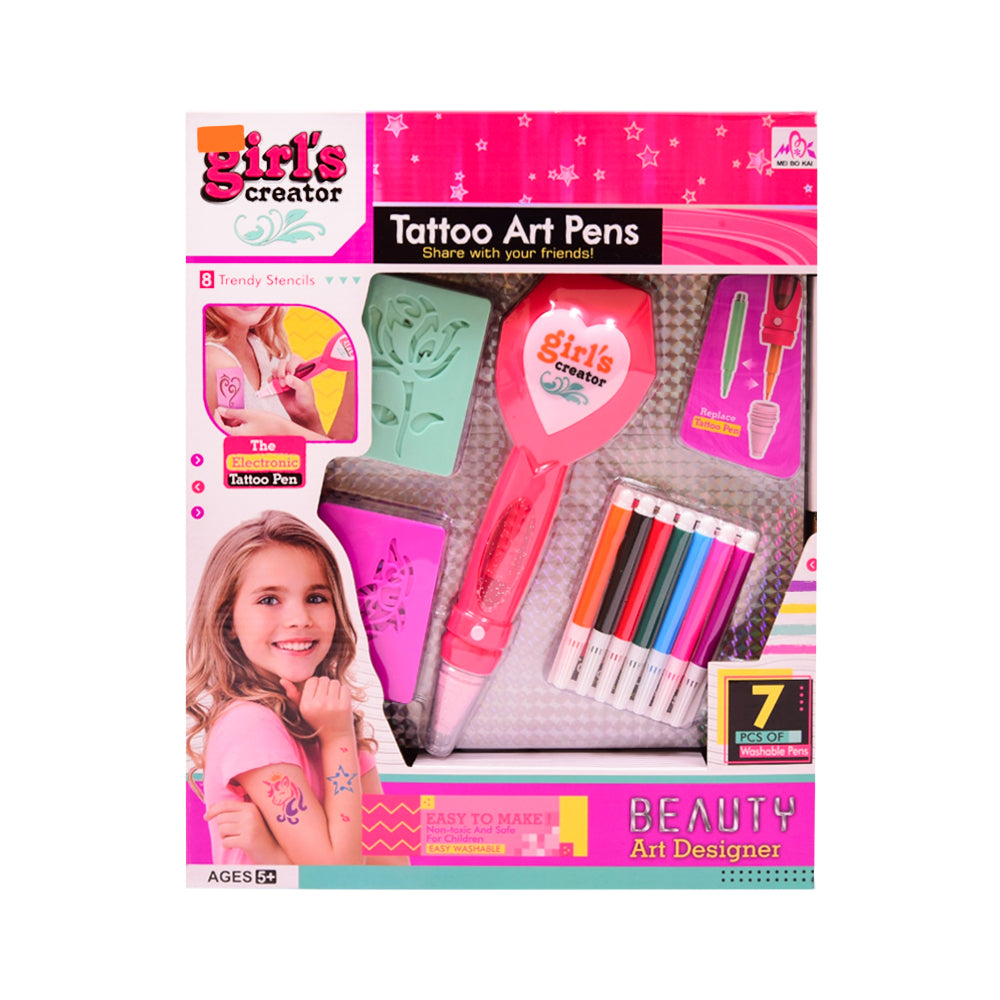 MBK-382Y TATTOO ART PEN SET A.I Default Title - MamasJan Toys
