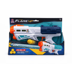 648-51 FLARE UP 2IN1 DART GUN A.I Default Title - MamasJan Toys