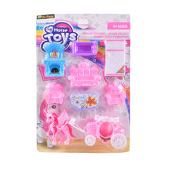 743P MY HORSE FURNITURE SET ON CARD IR Default Title - MamasJan Toys