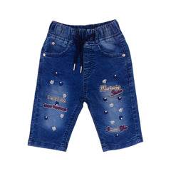 BOYS DENIM SHORTS MS-23 2-3 YEAR DENIM PEA (462614) Default Title - MamasJan KidsWear