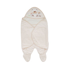 BABY SLEEPING BAG HOODED MZS-23 1615 Default Title - MamasJan KidsWear