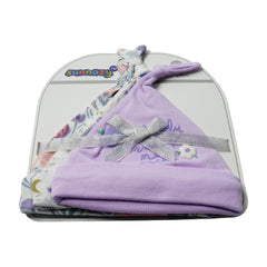 BABY COTTON CAP 3PC SET MDW-23 CHI BH344 Default Title - MamasJan KidsWear