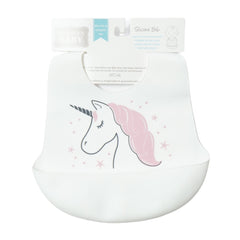 BABY SILICONE BIB MDW-23 CHI 00580CH Default Title - MamasJan KidsWear
