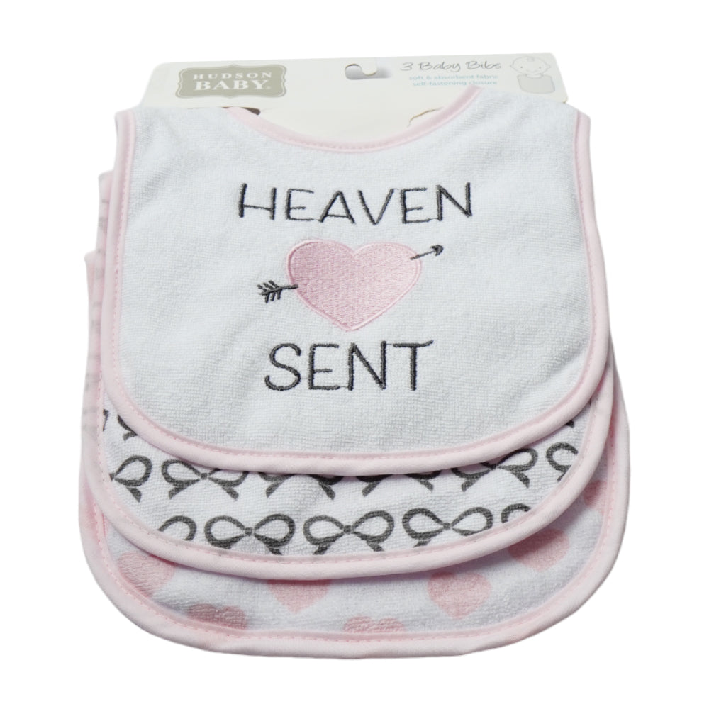 BABY BIB 3PC PACK MDW-23 CHI 23482 Default Title - MamasJan KidsWear