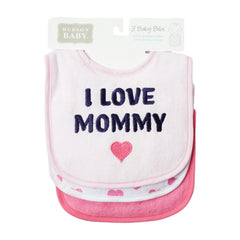 BABY BIB 3PC PACK MDW-23 CHI 23483 Default Title - MamasJan KidsWear