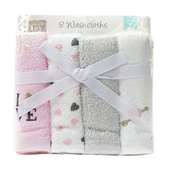 BABY FACE TOWEL 8PC PACK MDW-23 CHI 57116 Default Title - MamasJan KidsWear