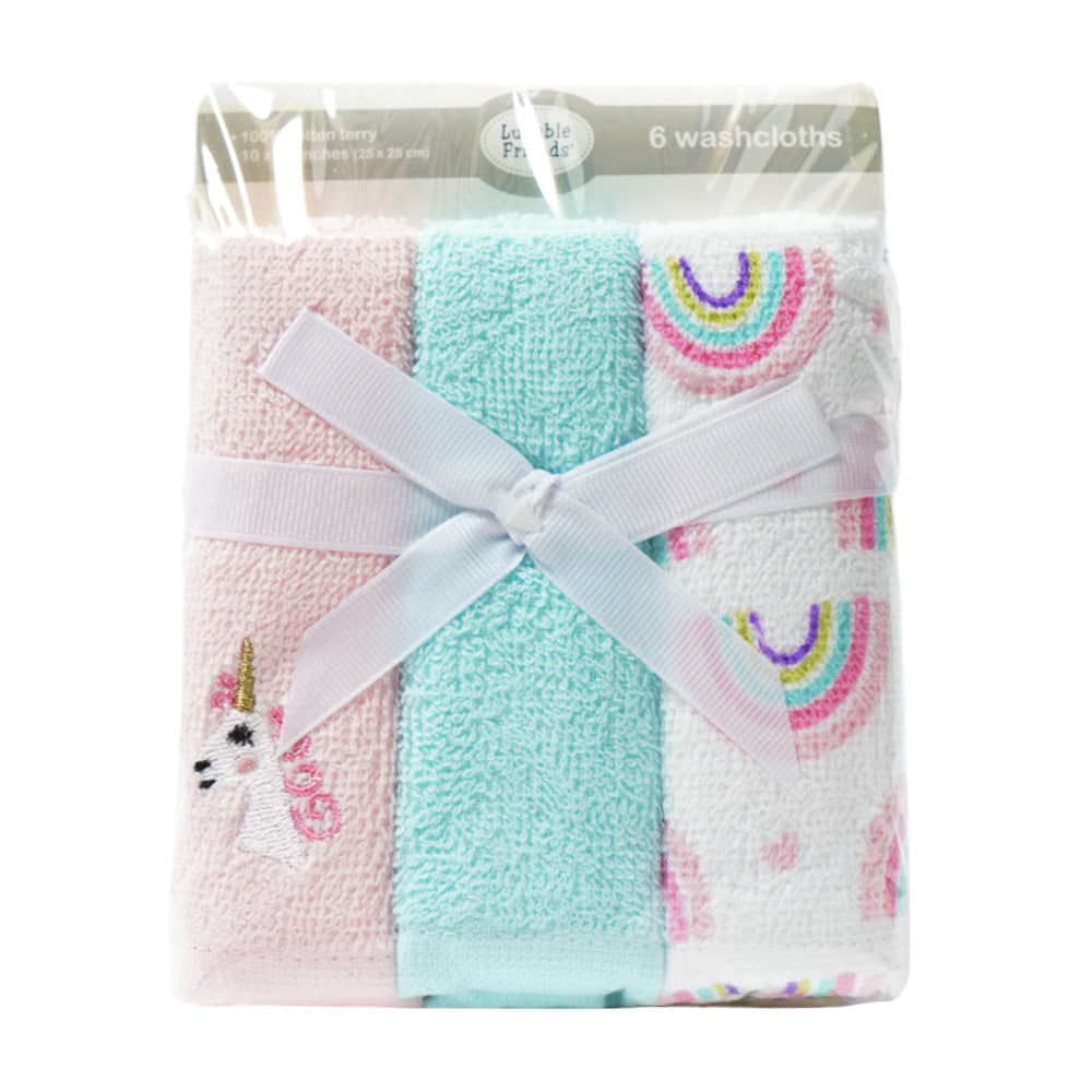 BABY FACE TOWEL 6PC PACK MDW-23 CHI 05965 Default Title - MamasJan KidsWear