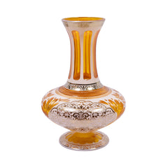 VASE CRYSTAL BRASS IR 2008 J303-2-H13/A25 Default Title - MamasJan Decoration