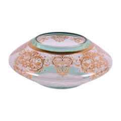 BOWL CRYSTAL BRASS IR FK7-B-5261 J306-588-2 Default Title - MamasJan Decoration