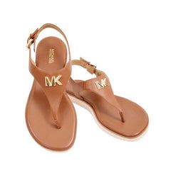 MK SANDAL 40S2JLFAAL LUGGAGE 9 (IR) Default Title - MamasJan Ladies Shoes & Bags