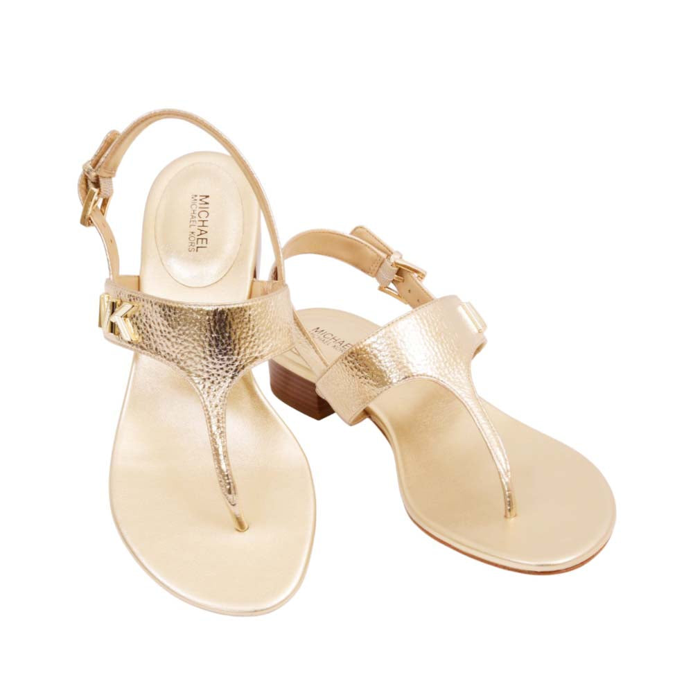 MK SANDAL 40S2JLFABM PALE GOLD 9.5 (IR) Default Title - MamasJan Ladies Shoes & Bags