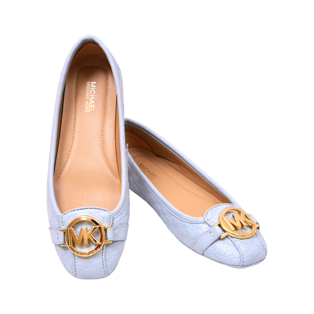 MK PUMPS FULTON MOC 49S3FUFR1L VISTA BLUE 5.5 (IR) Default Title - MamasJan Ladies Shoes & Bags