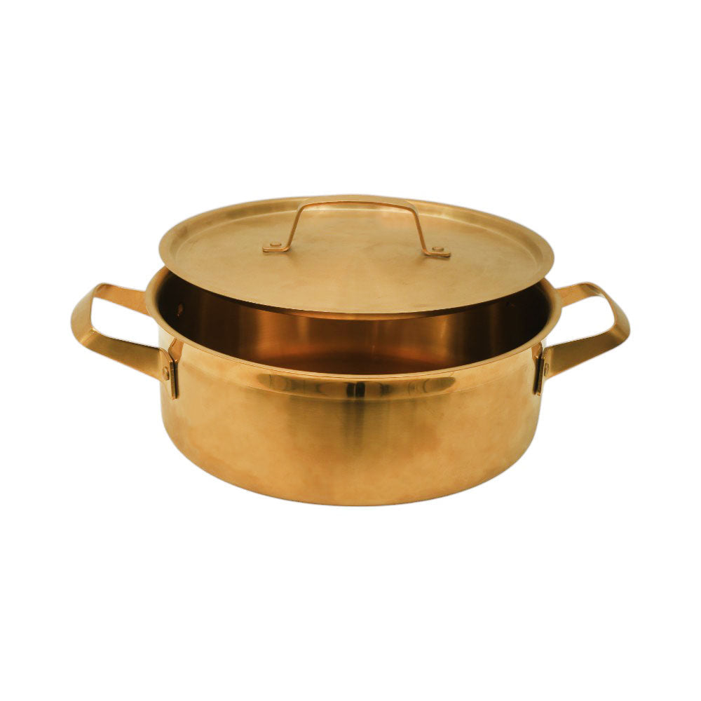 DAGCHI GOLDEN STEEL 28CM 1233 Default Title - MamasJan Crockery