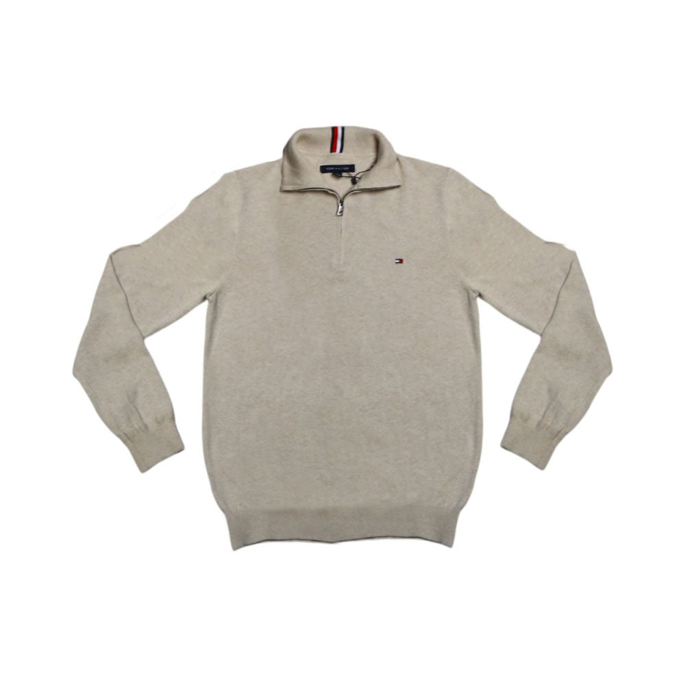 TH MEN L/S H.ZIPPER 78J9329-280 SKN L (IR.W) M - MamasJan mens wear