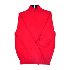 TH MEN L/S H.ZIPPER 78J6867-600 RED L (IR.W) XL - MamasJan mens wear