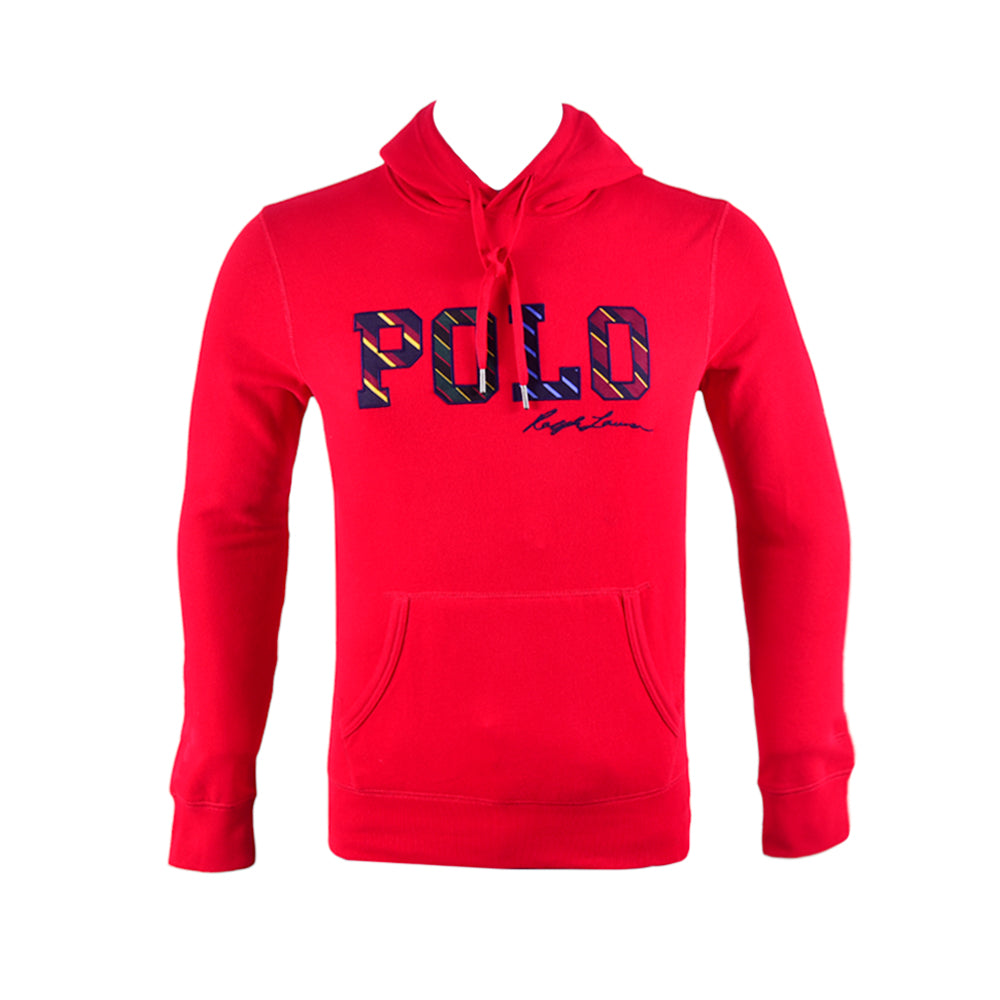 RL MEN L/S HOODIE 087002 RED L (IR.W) L - MamasJan mens wear