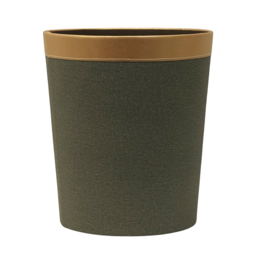 DUST BIN LEATHER GREY SELF 741 Default Title - MamasJan Crockery