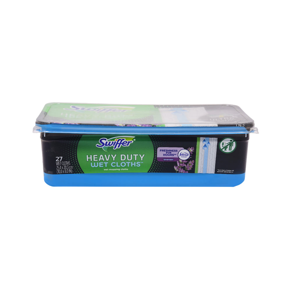 SWIFFER HEAVY DUTY MOPPING WET CLOTHS 27PC Default Title - MamasJan Grocery Nonfood
