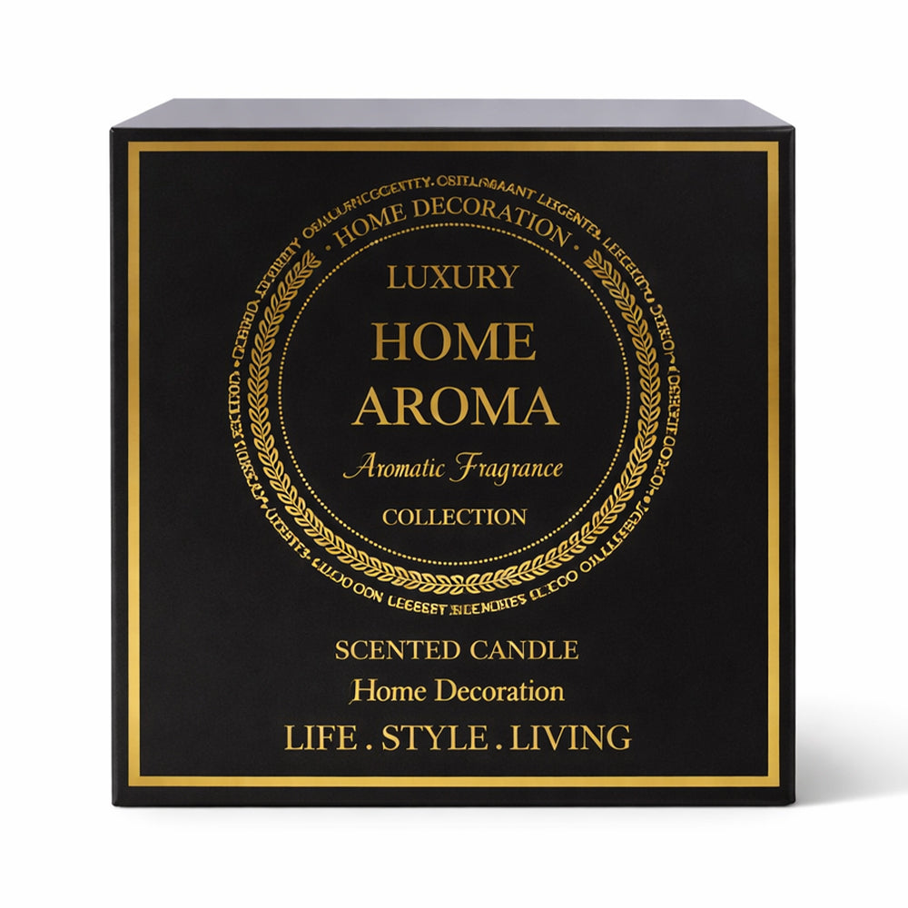 LUXURY HOME CANDLE AROMA BOUGIE PERFUMEE PATCHOULI IR AG-131 Default Title - MamasJan Grocery Non Foods