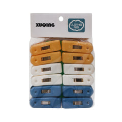 XUQING CLOTH CLIP IR 12PC PACK 19159 Default Title - MamasJan Grocery Nonfood