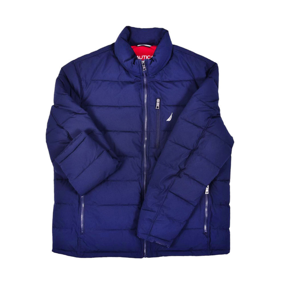 NAUTICA MEN L/S PUFFER JACKET 1448190 NVY (L) (IR.W) XXL - MamasJan mens wear