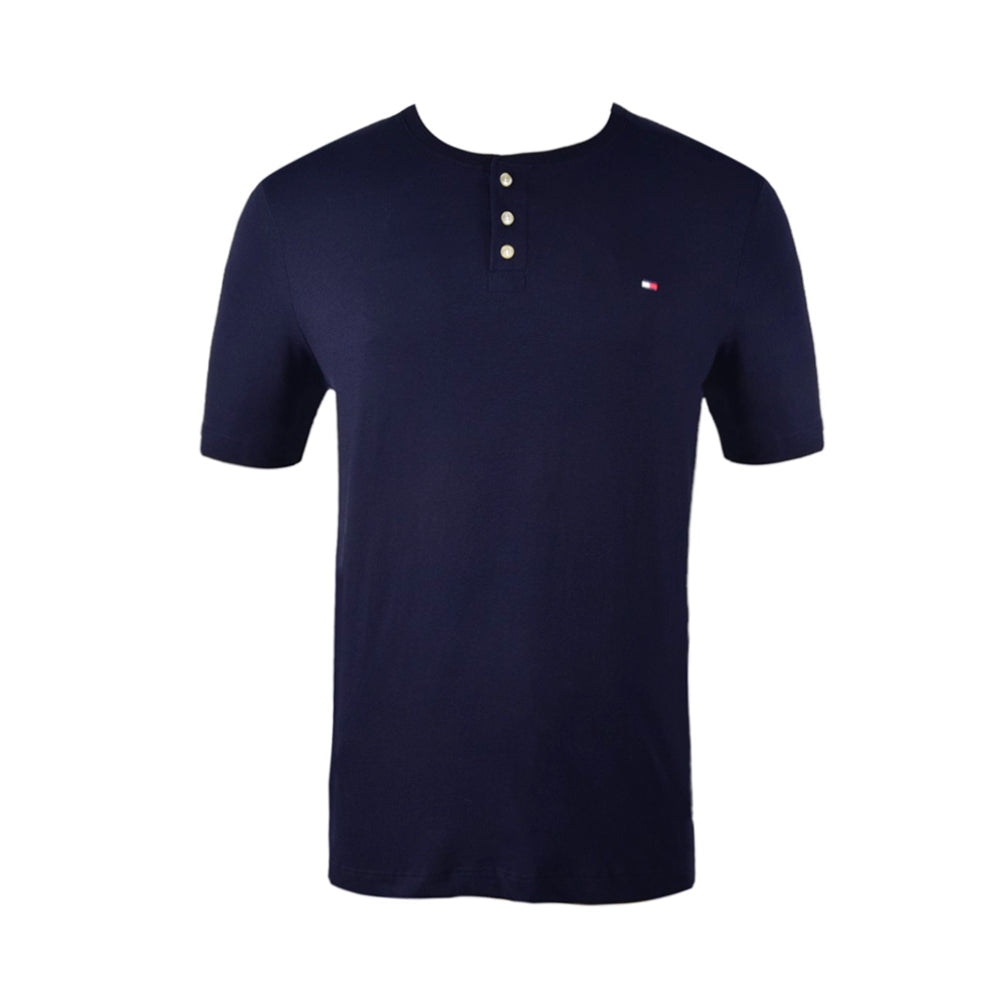 TH MEN S/S R.NECK SHIRT 09T4418411 NVY M (IRS) XL - MamasJan mens wear