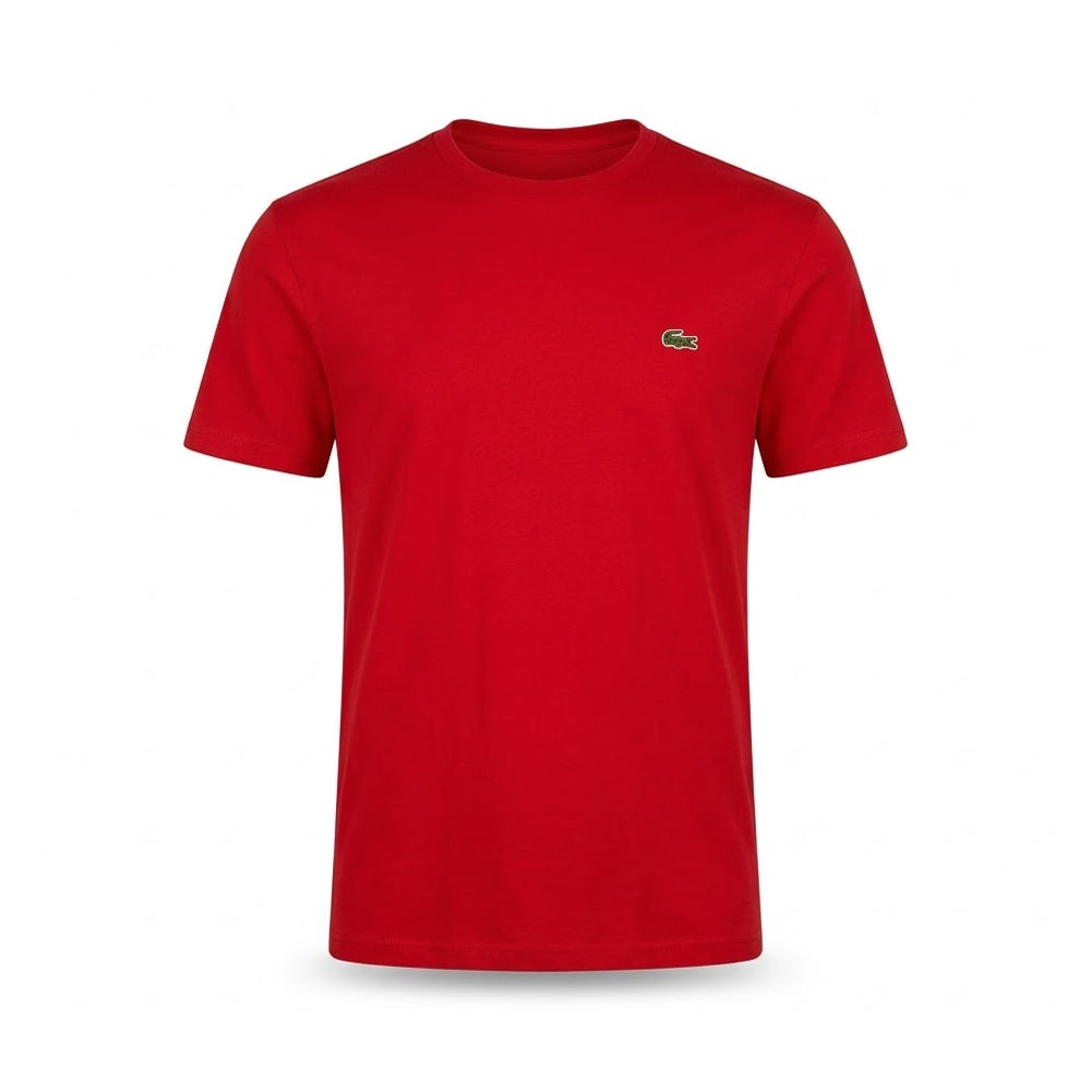 LAC MEN S/S R.NECK T SHIRT TH6709-51-240 RED XL (IR.S) Default Title - MamasJan mens wear