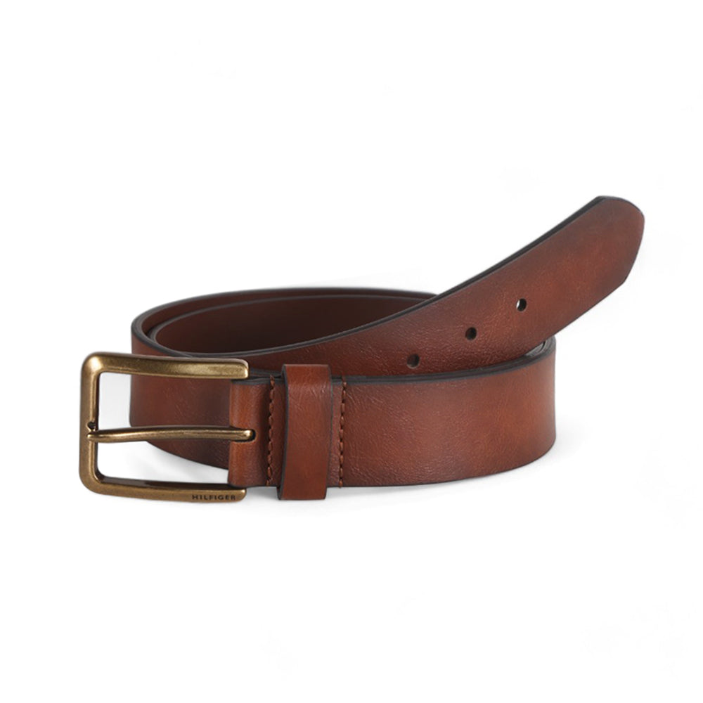 TH MEN BELT 11TL02X131 BRN # 32 (IR) 42 - MamasJan mens wear