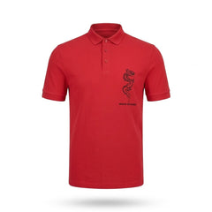 AX MEN S/S POLO SHIRT 3DZFDFZJM5Z1435 RED S (IRS) Default Title - MamasJan mens wear