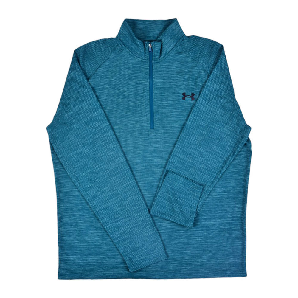 UA MEN L/S H-ZIPPER 1382797-464 GRNS S (IRW) XL - MamasJan mens wear