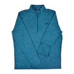 UA MEN L/S H-ZIPPER 1382797-464 GRNS S (IRW) XL - MamasJan mens wear