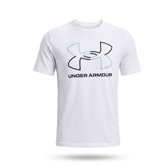 UA MEN S/S R-NECK SHIRT 1382915-100 WHT M (IRS) Default Title - MamasJan mens wear