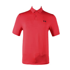 UA MEN S/S POLO SHIRT 1383714-814 RED L (IRS) XL - MamasJan mens wear