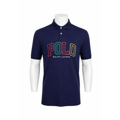 RL.MEN S/S POLO SHIRT 647001 NVY L (IRS) M - MamasJan mens wear