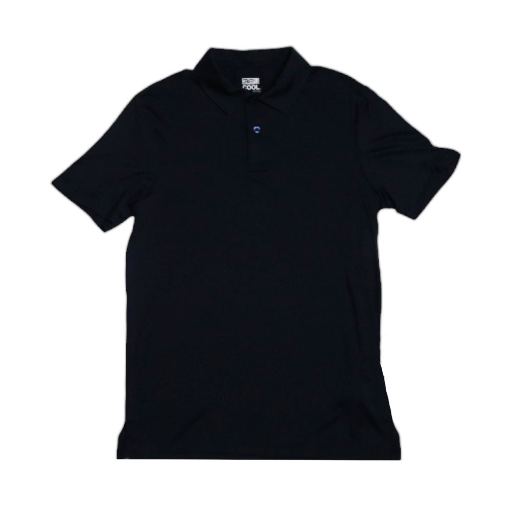 COOL MEN S/S POLO SHIRT 9508RT-001 NVY L (IRS) XL - MamasJan mens wear