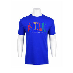RL MEN S/S R.NECK SHIRT 648002 BLU M (IRS) L - MamasJan mens wear