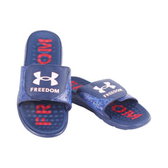 UA MEN SLIDE 3026152-400 NVY 10 (IR) 8 - MamasJan mens wear