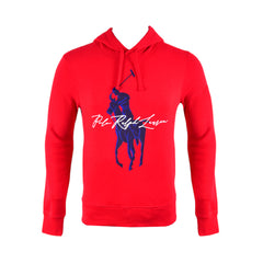 R/L MEN L/S HOODIE 367008 RED M (IRW) XL - MamasJan mens wear