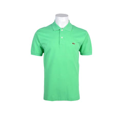 LAC MEN S/S POLO SHIRT L12.12-51 UYX GRN M (IRS) S - MamasJan mens wear