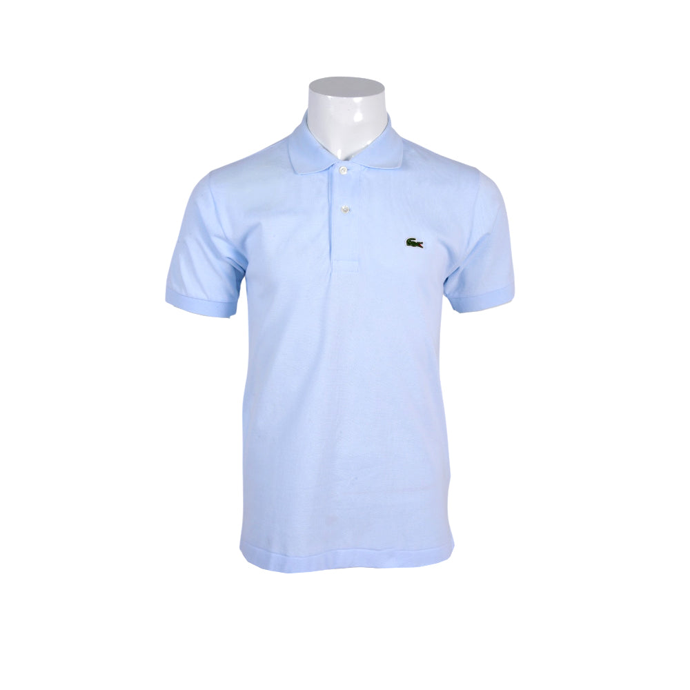 LAC MEN S/S POLO SHIRT L1212-T01 L-BLU S (IRS) XL - MamasJan mens wear