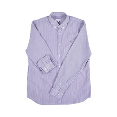 LAC MEN L/S DRESS SHIRT CH2936-522 WHT/NVY XL (IR) XL - MamasJan mens wear