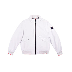TH MEN L/S BOMBER JACKET 152AP755 WHT M (IRW) XL - MamasJan mens wear