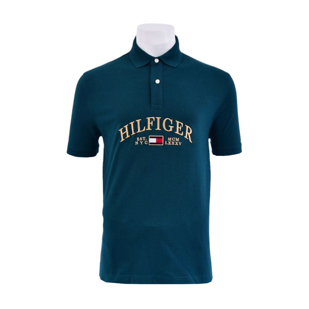 TH.MEN S/S POLO SHIRT 78JB241-301 GRN L (IRS) XL - MamasJan mens wear