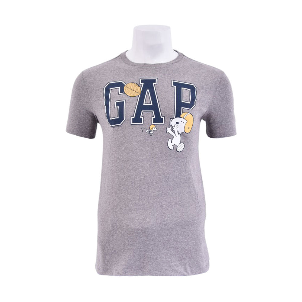 GAP MEN S/S R.NECK SHIRT 605156 GRY L (IRS) M - MamasJan mens wear