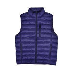 HEAT 32 MEN S/L PUFFER JACKET 6147PRT-127 NVY L (IRW) M - MamasJan mens wear