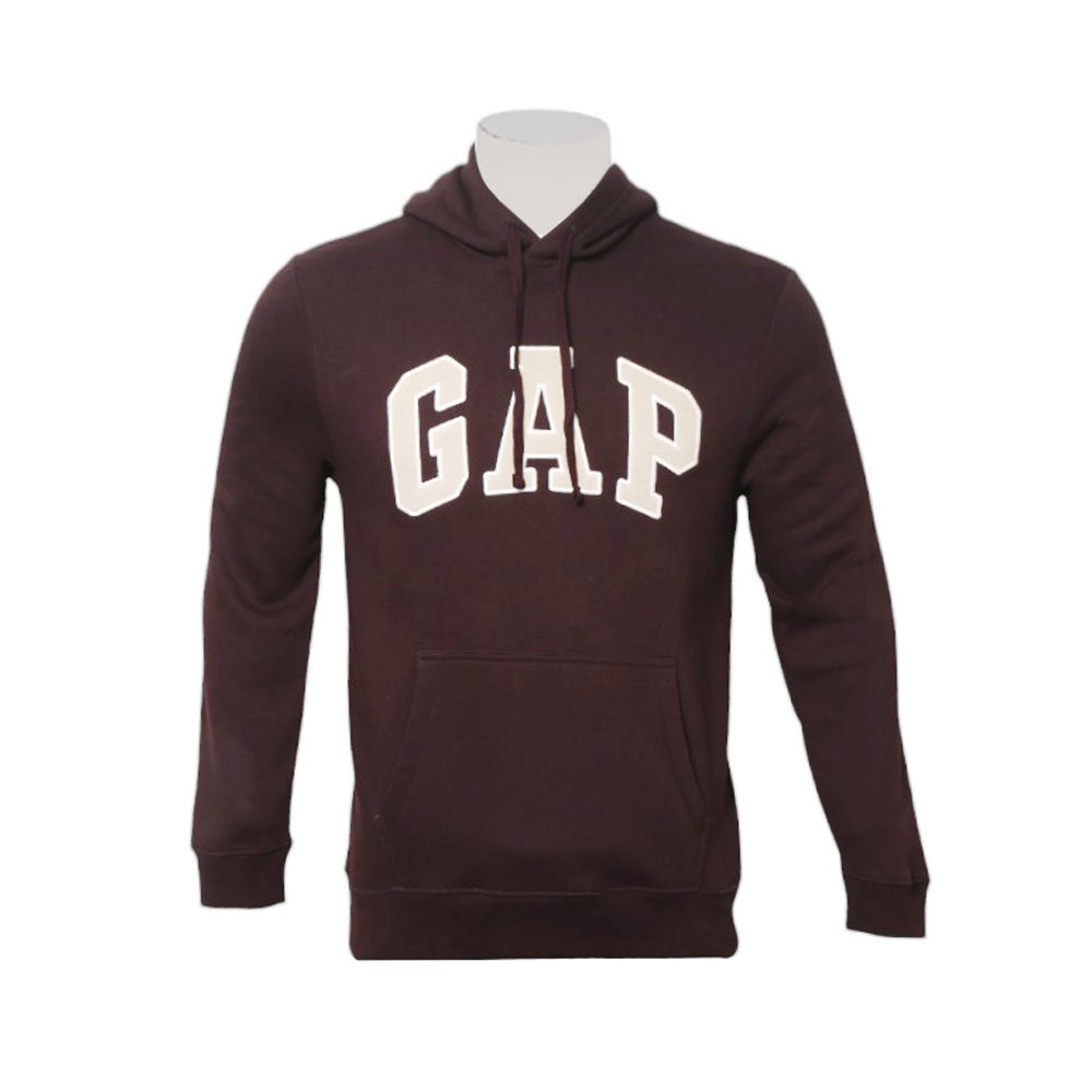 GAP MEN L/S HOODIE 546844-34 BRN L (IRW) L - MamasJan mens wear