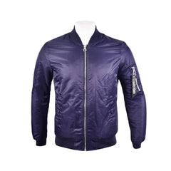 CK MEN L/S NYLON JACKET CM154122 NVY L (IRW) XL - MamasJan mens wear