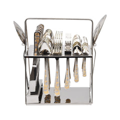 CUTLERY SET 38PC ALPEN BERG NN139 Default Title - MamasJan Crockery