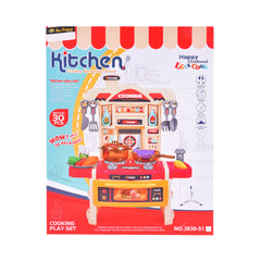 3830-52 MUSICAL KITCHEN SET 30PCS Default Title - MamasJan Toys