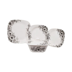 DINNER SET 88PC MELAMINE DESIRE NO.4 Default Title - MamasJan Crockery